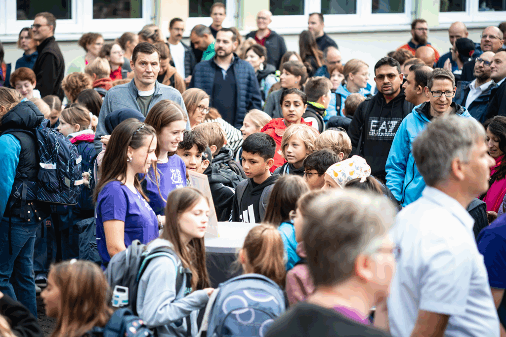 Ein herzliches Willkommen für 172 Fünftklässler am ASG
