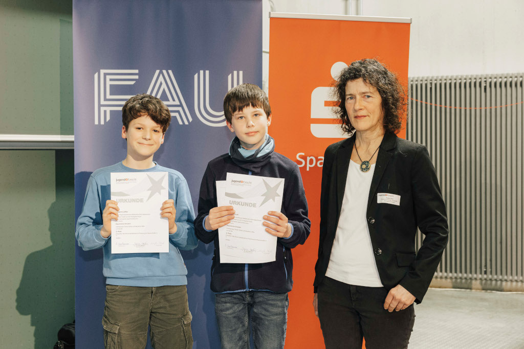 Jugend forscht – Zweiter Platz beim Regionalwettbewerb Mittelfranken