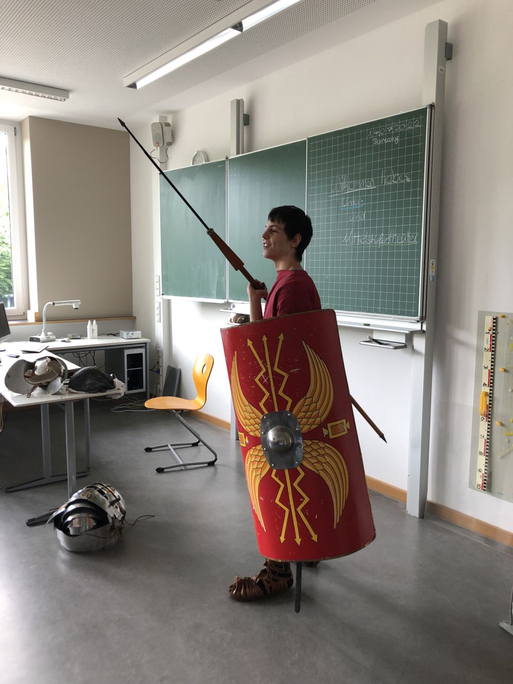 Besuch des Legionärs