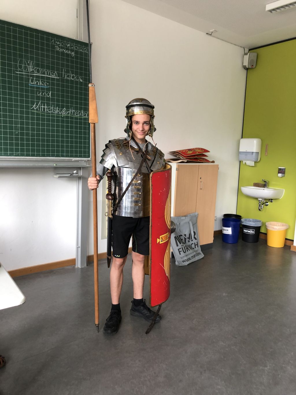 Besuch des Legionärs