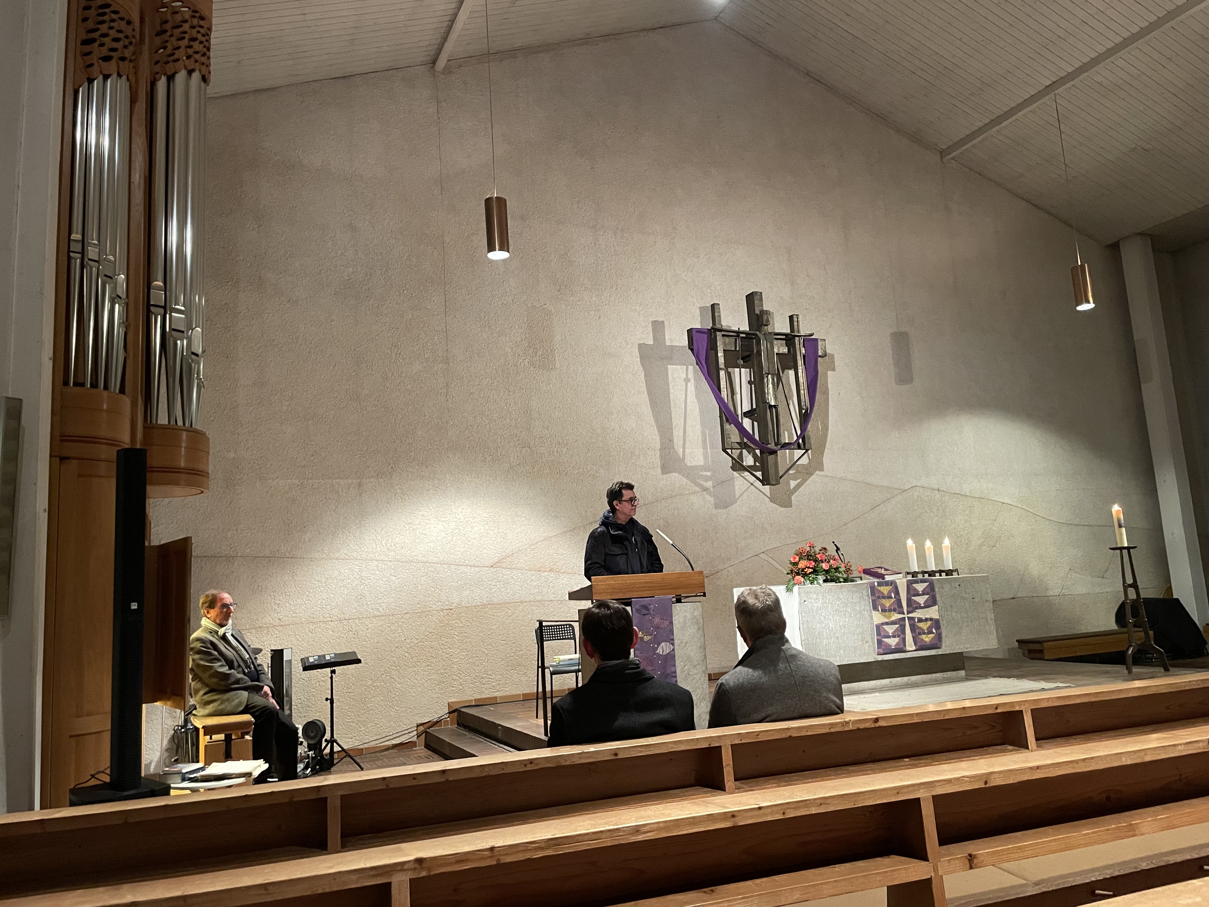 Gedenkveranstaltung mit der Johannesgemeinde am Buß- und Bettag