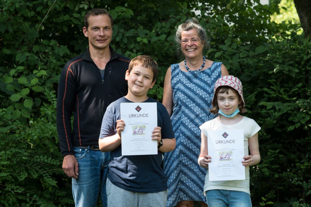 Landeswettbewerb „Experimente antworten“