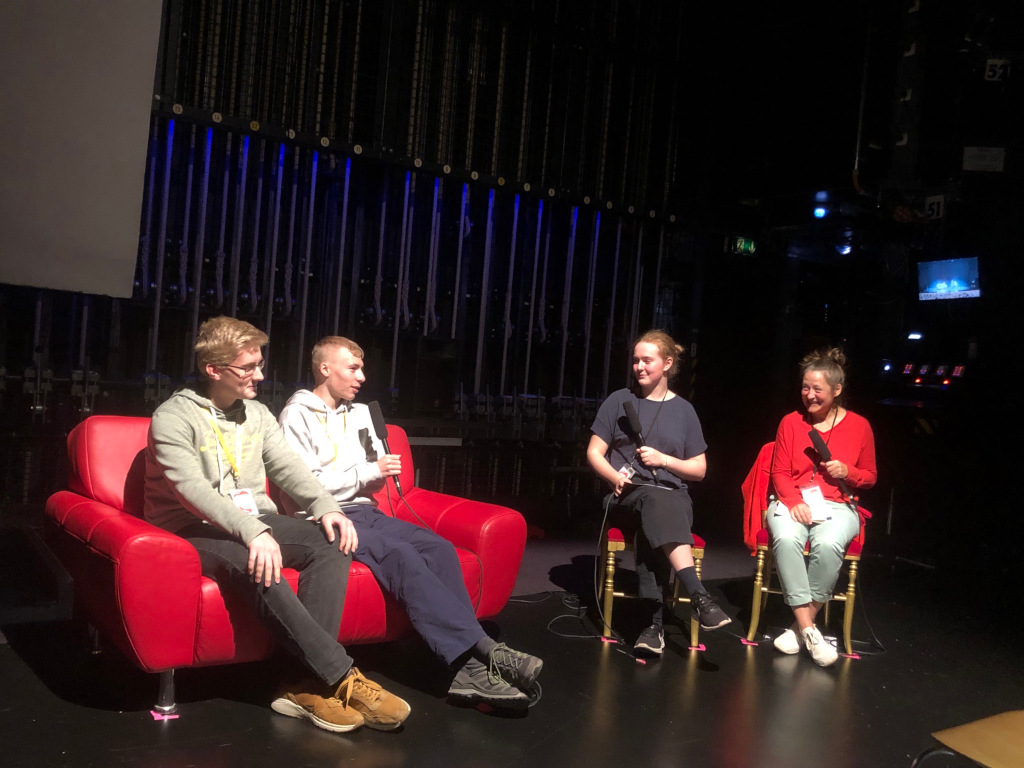 Die Video-AG bei den 47. Filmtagen bayerischer Schulen