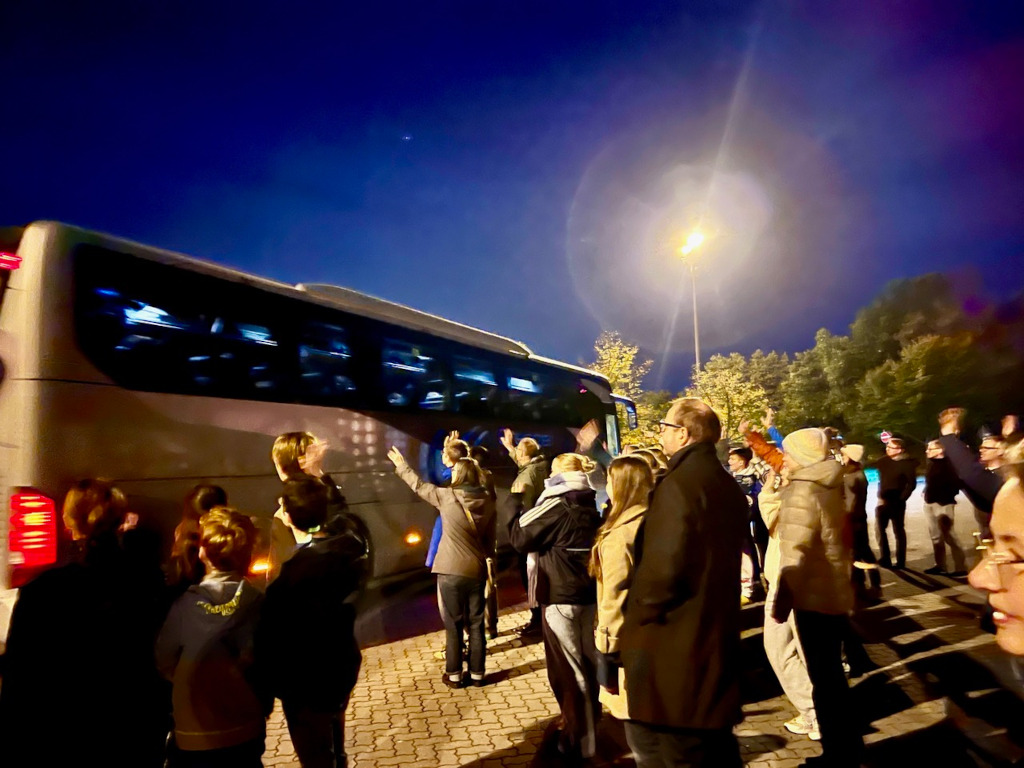 Frankreichaustausch mit Rennes: Wenn wir uns &uuml;ber Tr&auml;nen freuen...