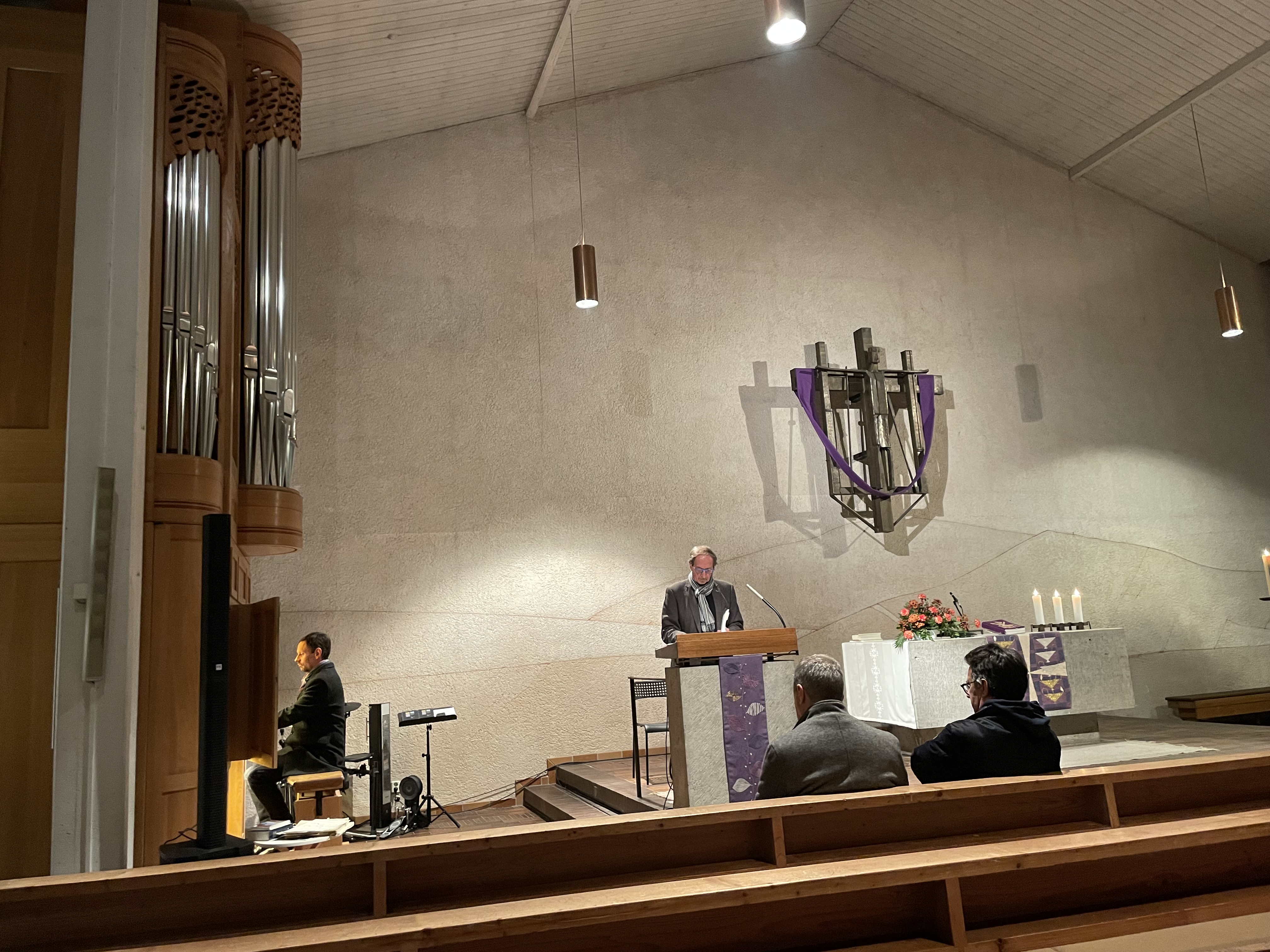 Gedenkveranstaltung mit der Johannesgemeinde am Bu&szlig;- und Bettag