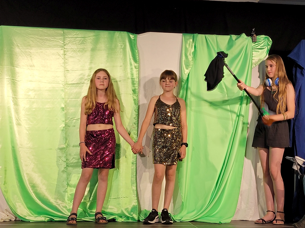 Panik am Filmset - und in der Aula ...