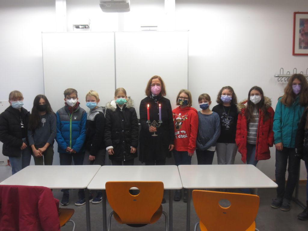 Besuch von der Jüdischen Kultusgemeinde