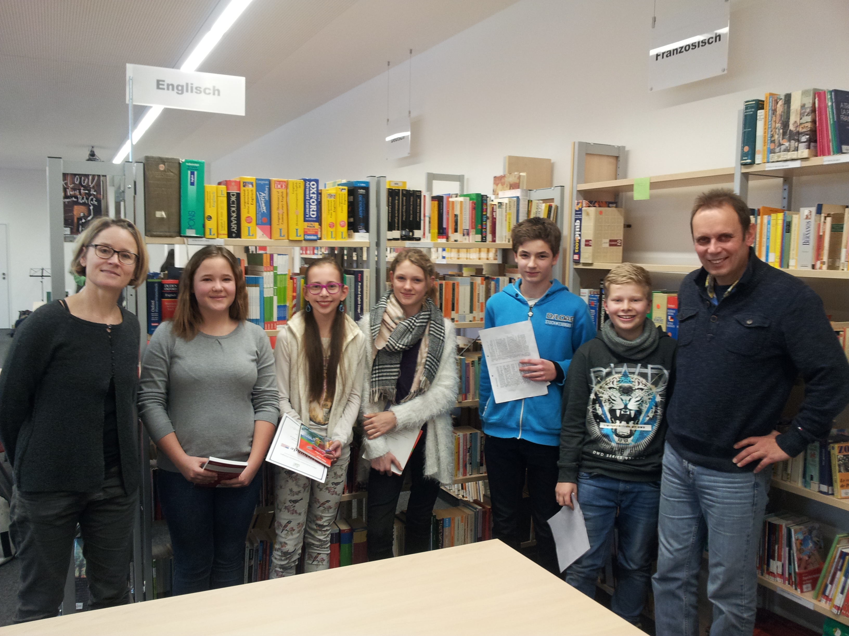 Englischer Vorlesewettbewerb