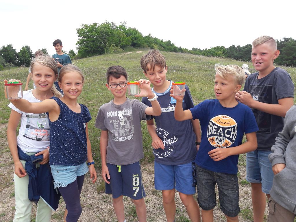 Klasse 5b in die W&uuml;ste geschickt