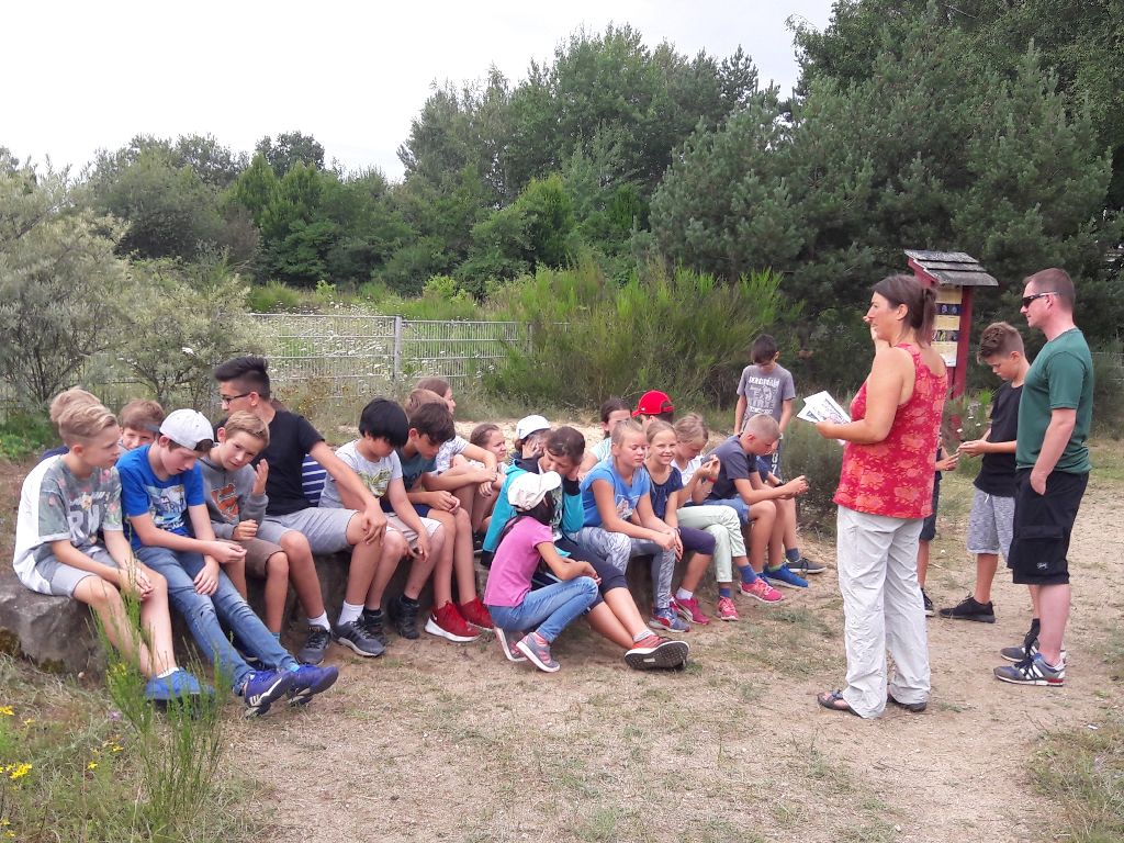 Klasse 5b in die W&uuml;ste geschickt