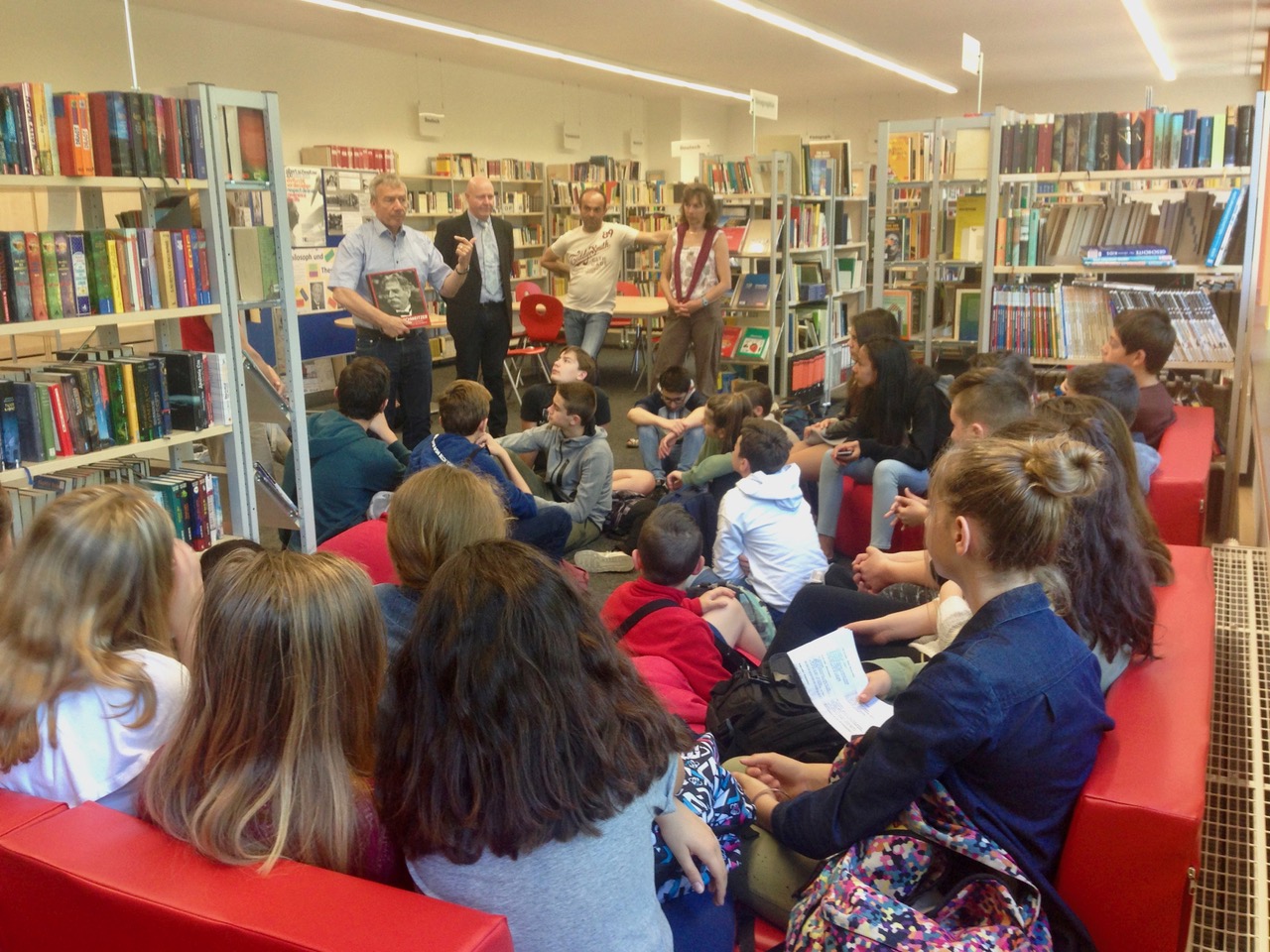 G&auml;ste aus St. Vallier am ASG