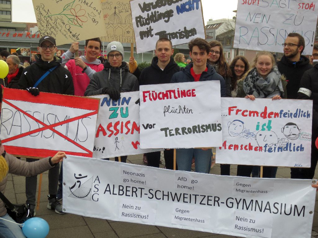 Bunt gegen Rassismus