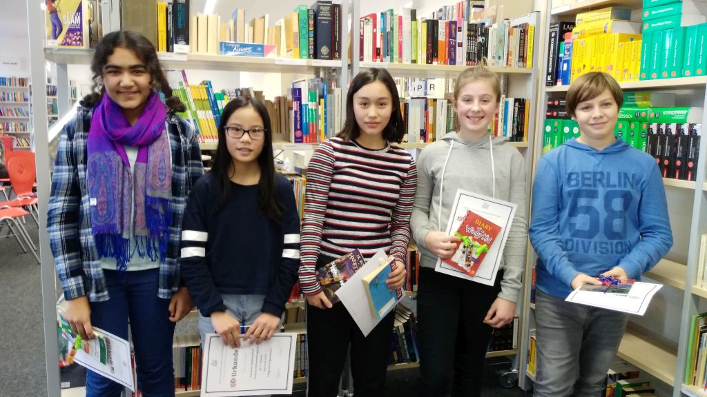 Vorlesewettbewerb Englisch 2019