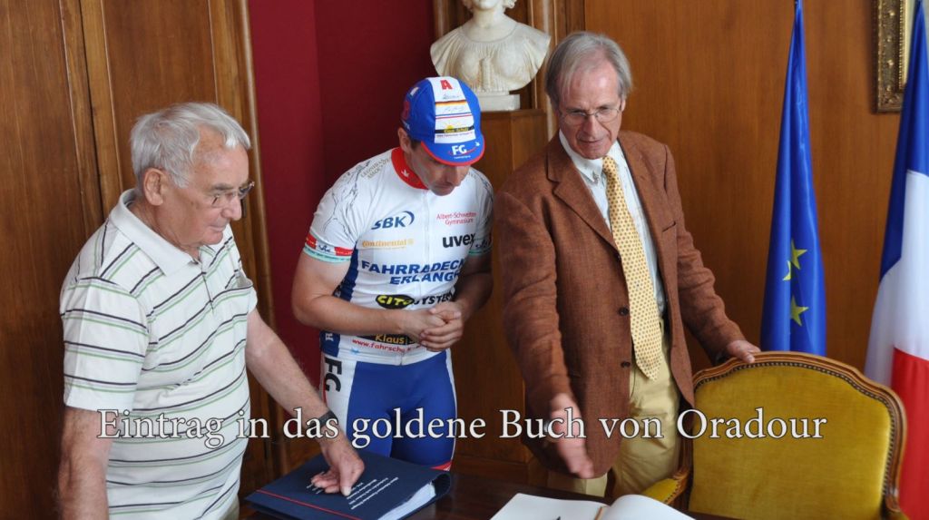 Friedensfahrt nach Oradour 2015