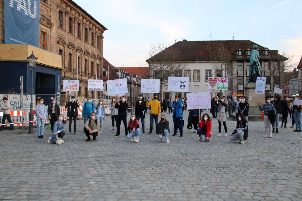 Abschlusskundgebung &bdquo;Schule mit Courage-Wochen 2021&ldquo;