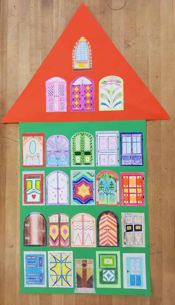 3 Adventskalender der Klassen 6a und 6b