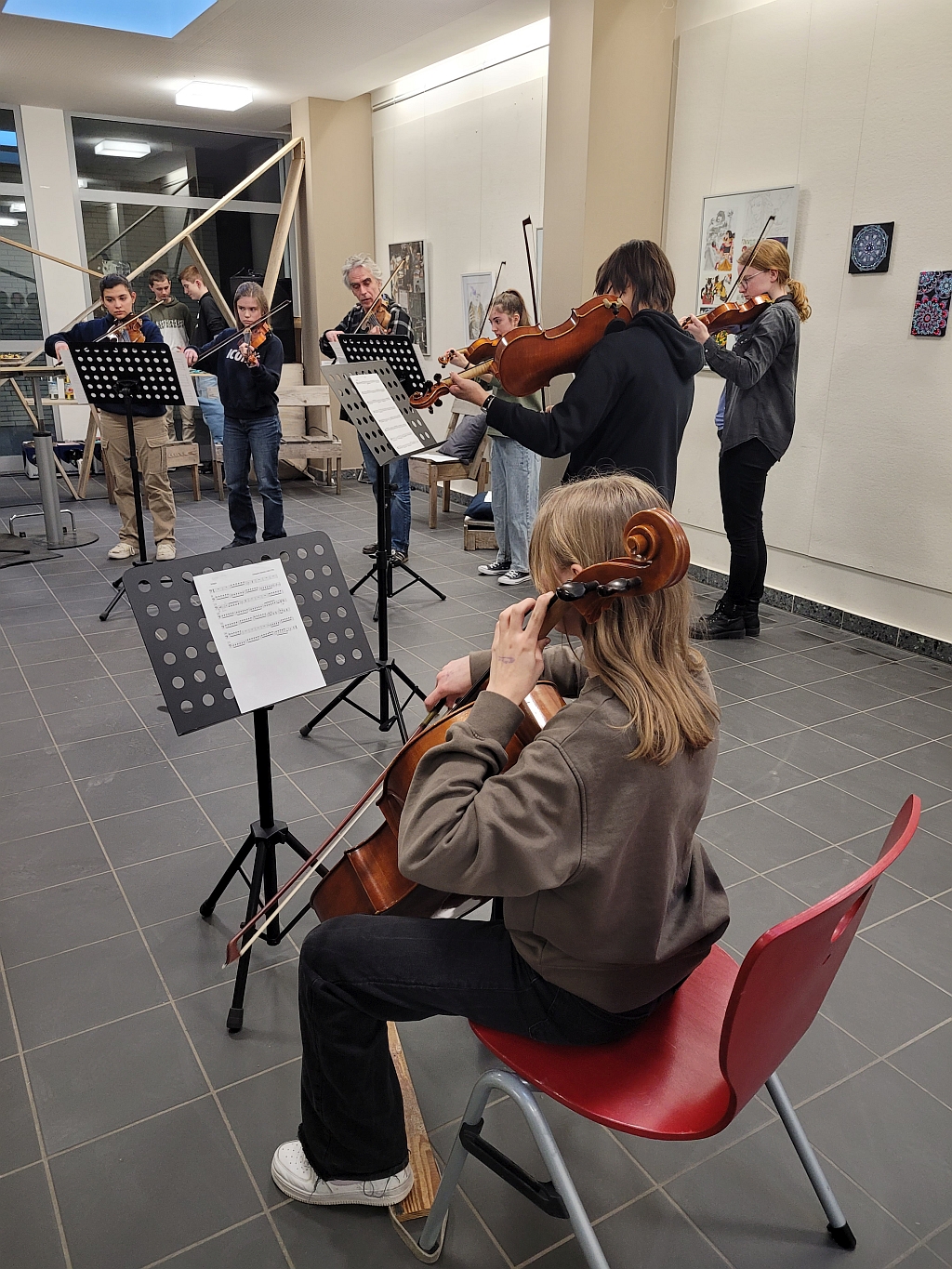 Aufbl&uuml;hende Talente am ASG