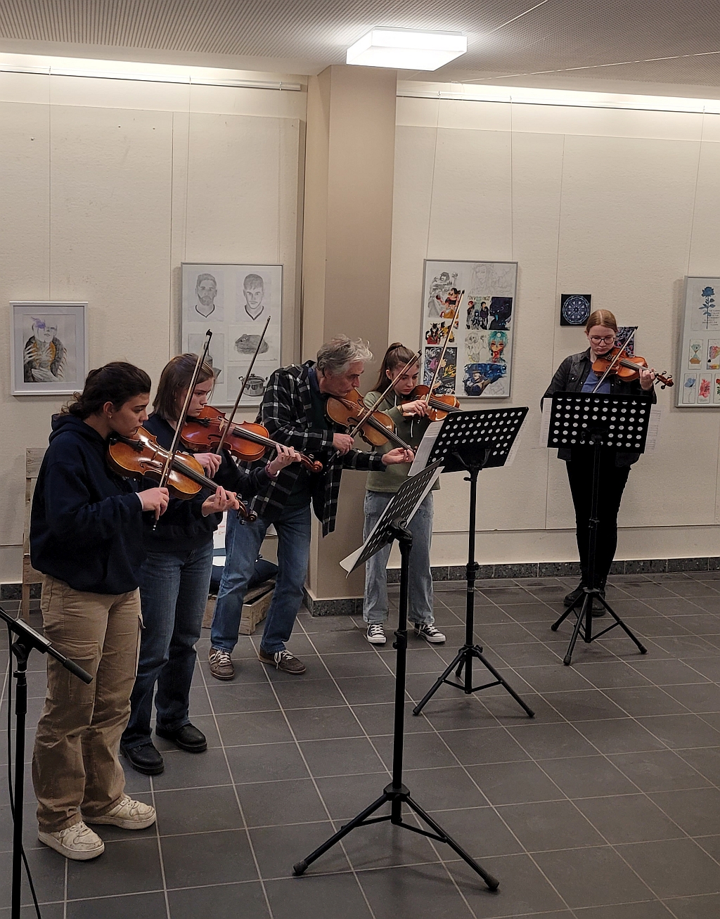 Aufbl&uuml;hende Talente am ASG