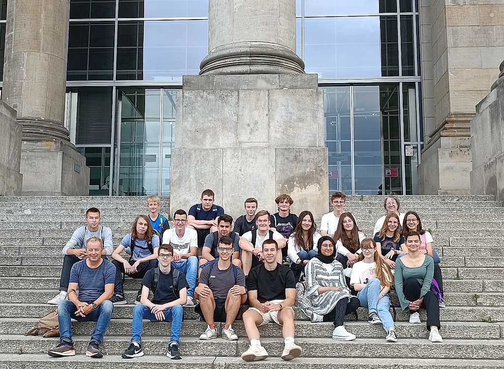 Berlinfahrt der 10. Klassen