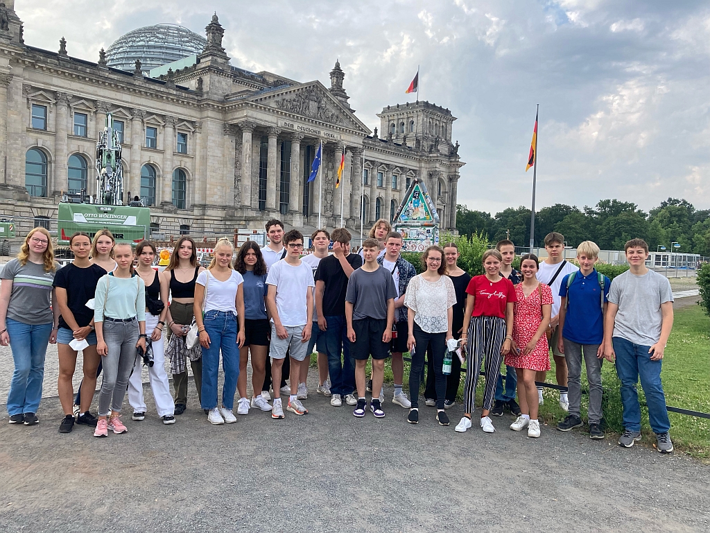 Berlinfahrt der 10. Klassen