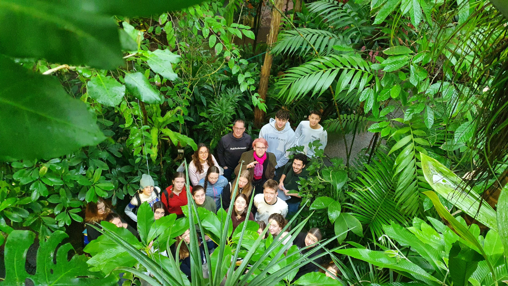 Besuch der Tropenh&auml;user des Botanischen Gartens