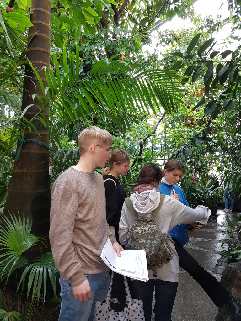Besuch der Tropenh&auml;user des Botanischen Gartens