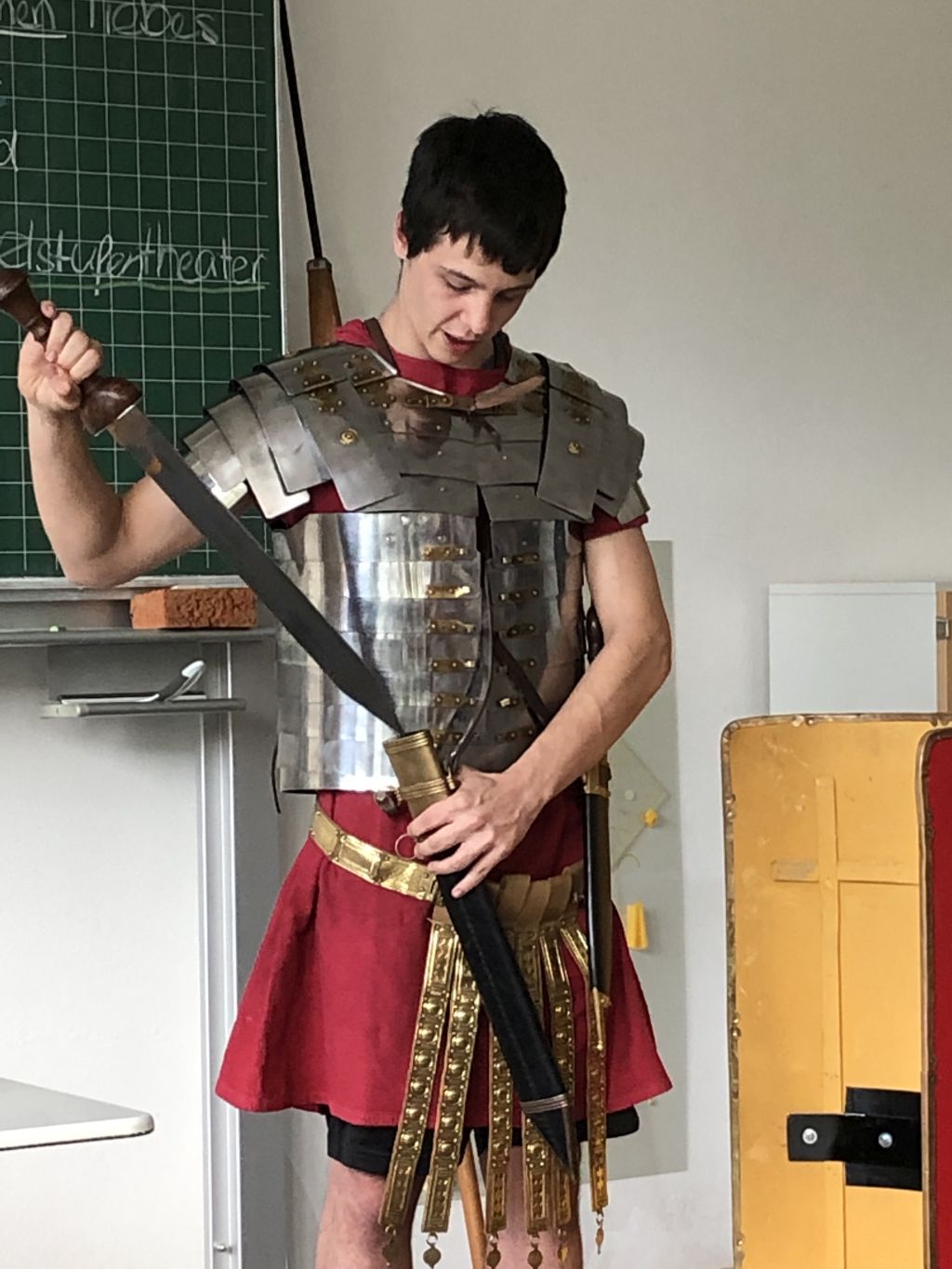 Besuch des Legion&auml;rs