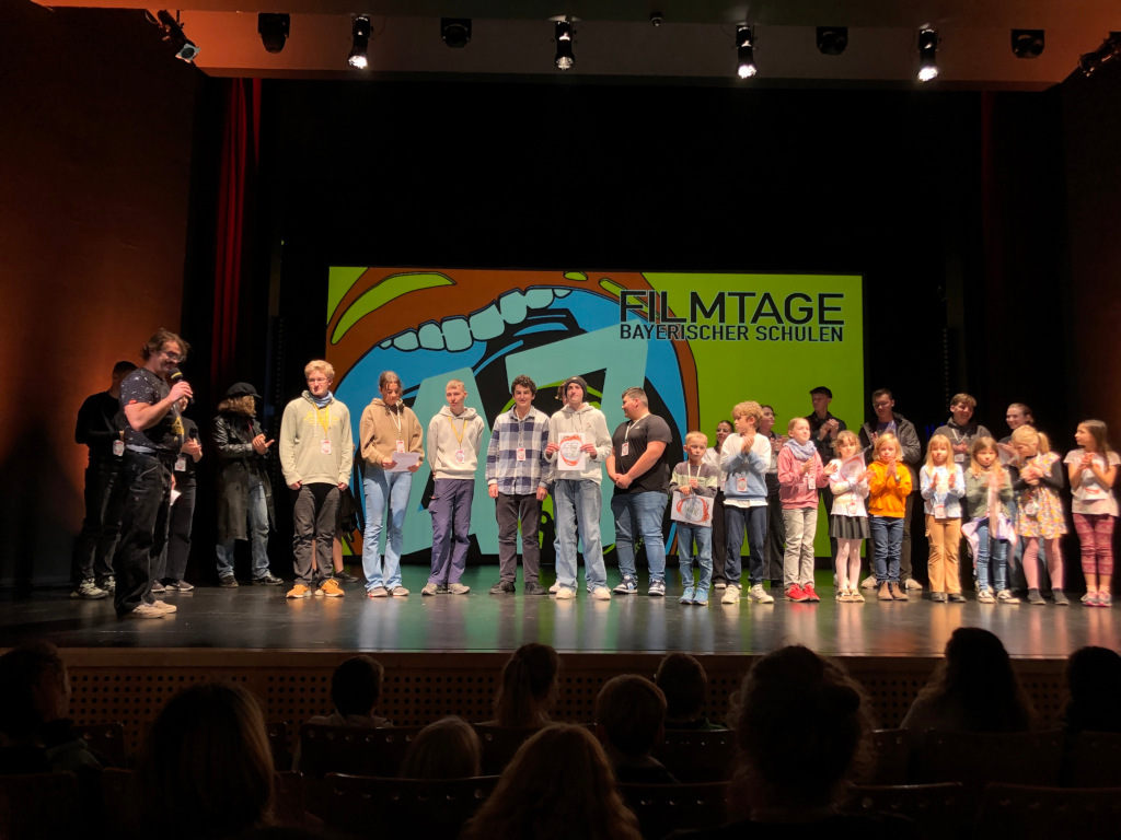 Die Video-AG bei den 47. Filmtagen bayerischer Schulen