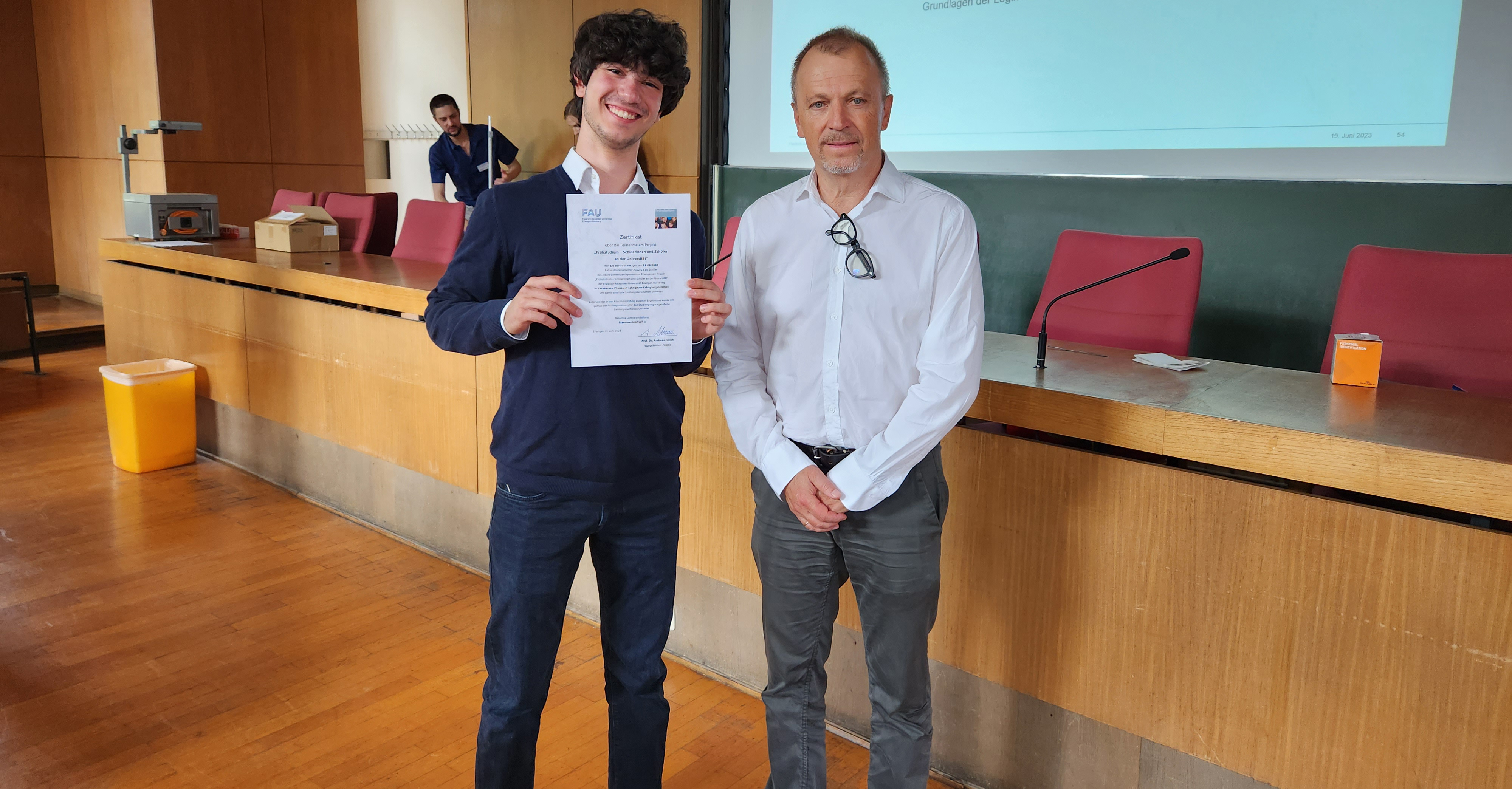 Fr&uuml;hstudium Physik