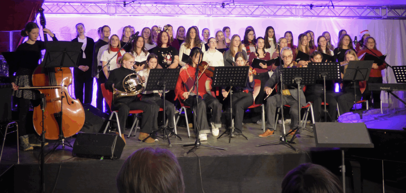 Einstimmung auf das Fest - Weihnachtskonzert am ASG