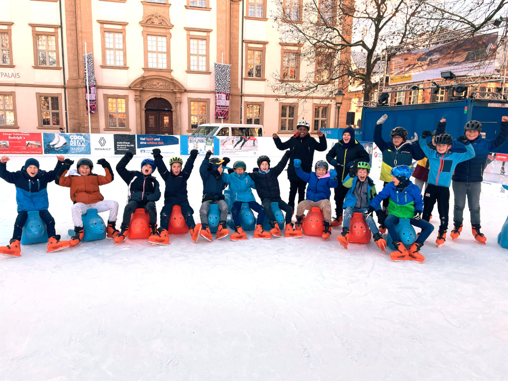 "Erlangen on Ice" mit den Jungs der Klassen 5a und 5c