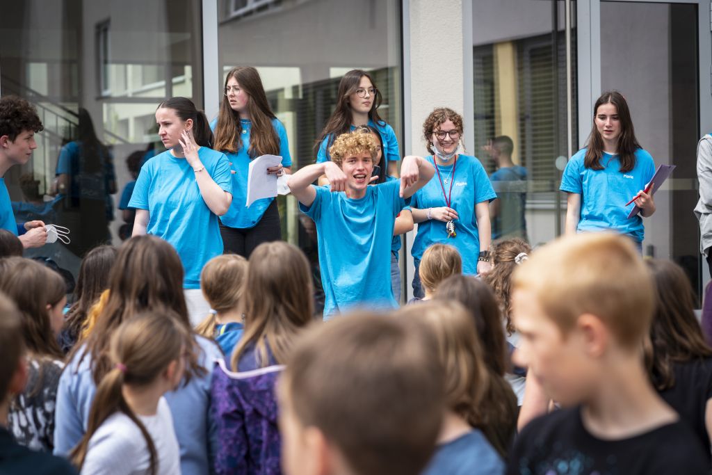 Fr&uuml;hlingsfest der 5. Klassen