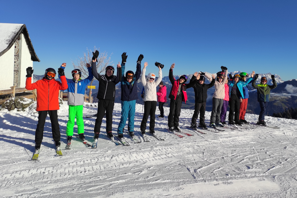 Gr&uuml;&szlig;e aus dem Skilager