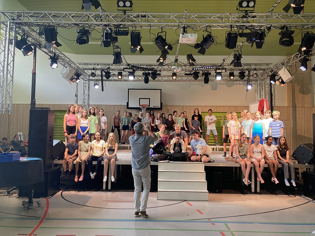 Die hei&szlig;e Phase hat begonnen: das ASG-Musical 2023