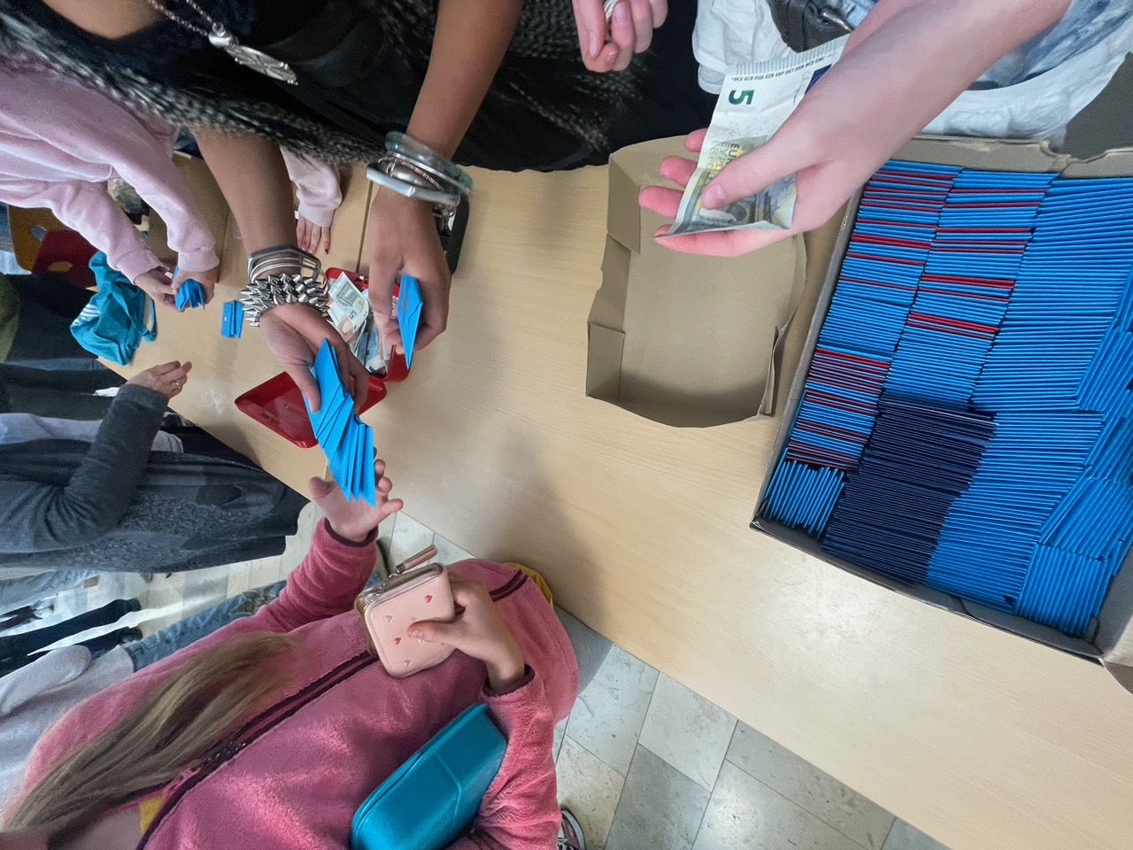 Projekt "Lehrersammelkarten" der Q13