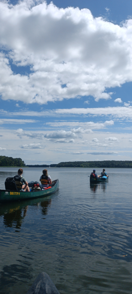Mit dem Paddelboot &uuml;ber die Mecklenburgische Seenplatte