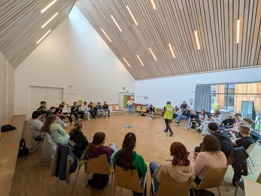 Orientierungstage der 11 Klassen im Lautertal