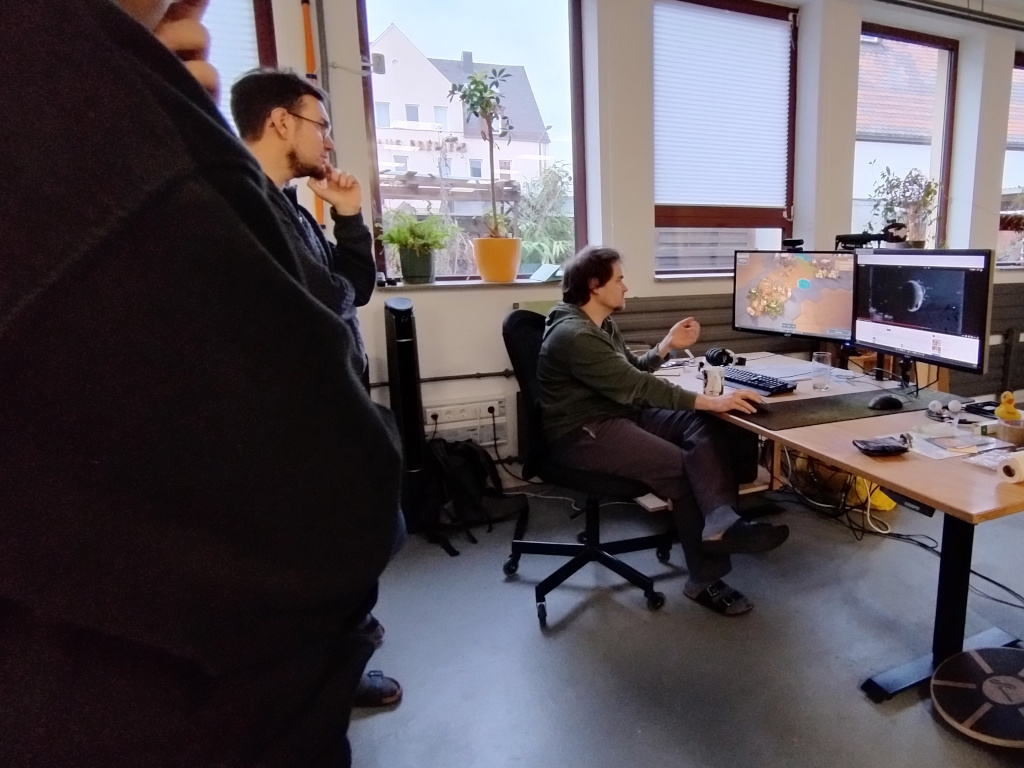 P-Seminar "Computer und Kunst" zu Besuch bei den Pixel Maniacs