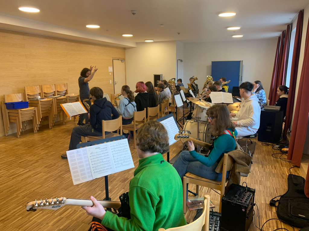 Probenfahrt der Musikensembles nach Burg Feuerstein