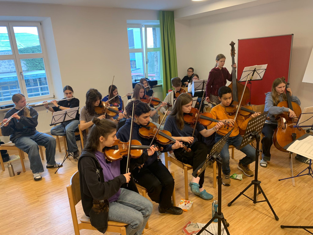 Probenfahrt der Musikensembles nach Burg Feuerstein
