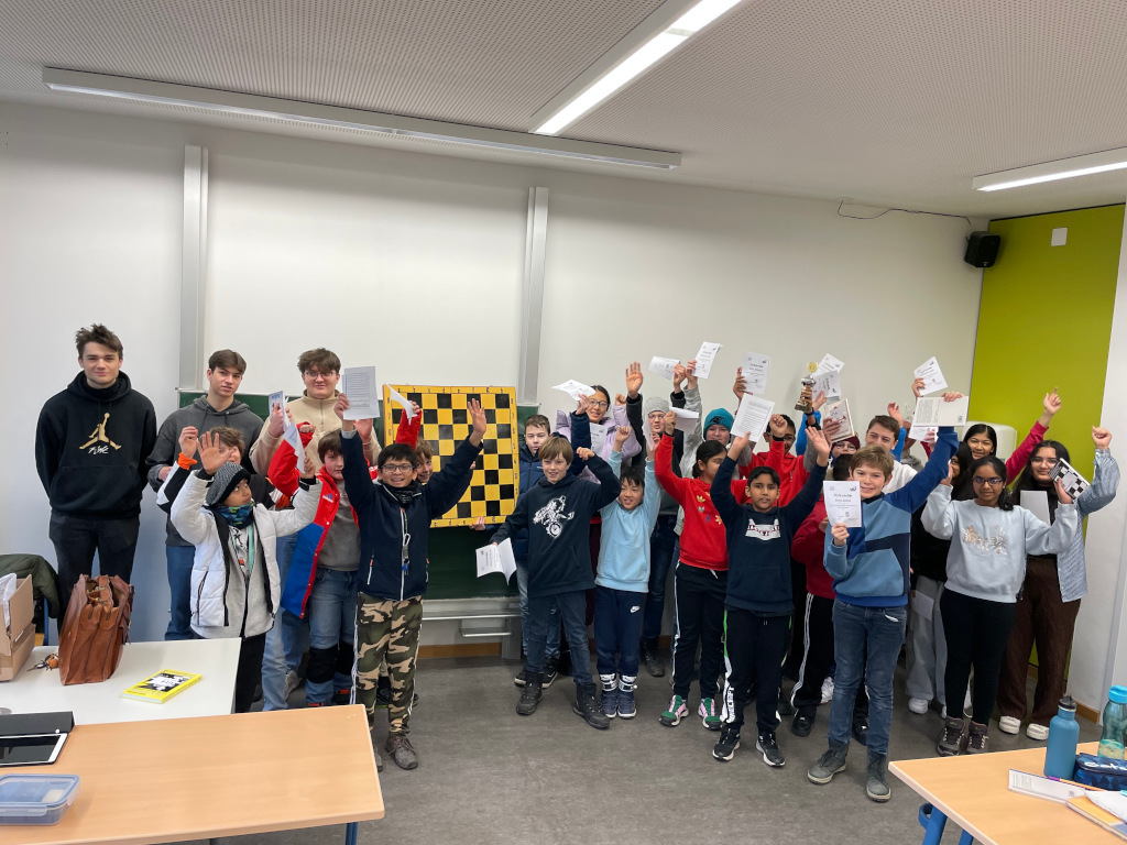 Schulschachmeisterschaft 2024 am ASG