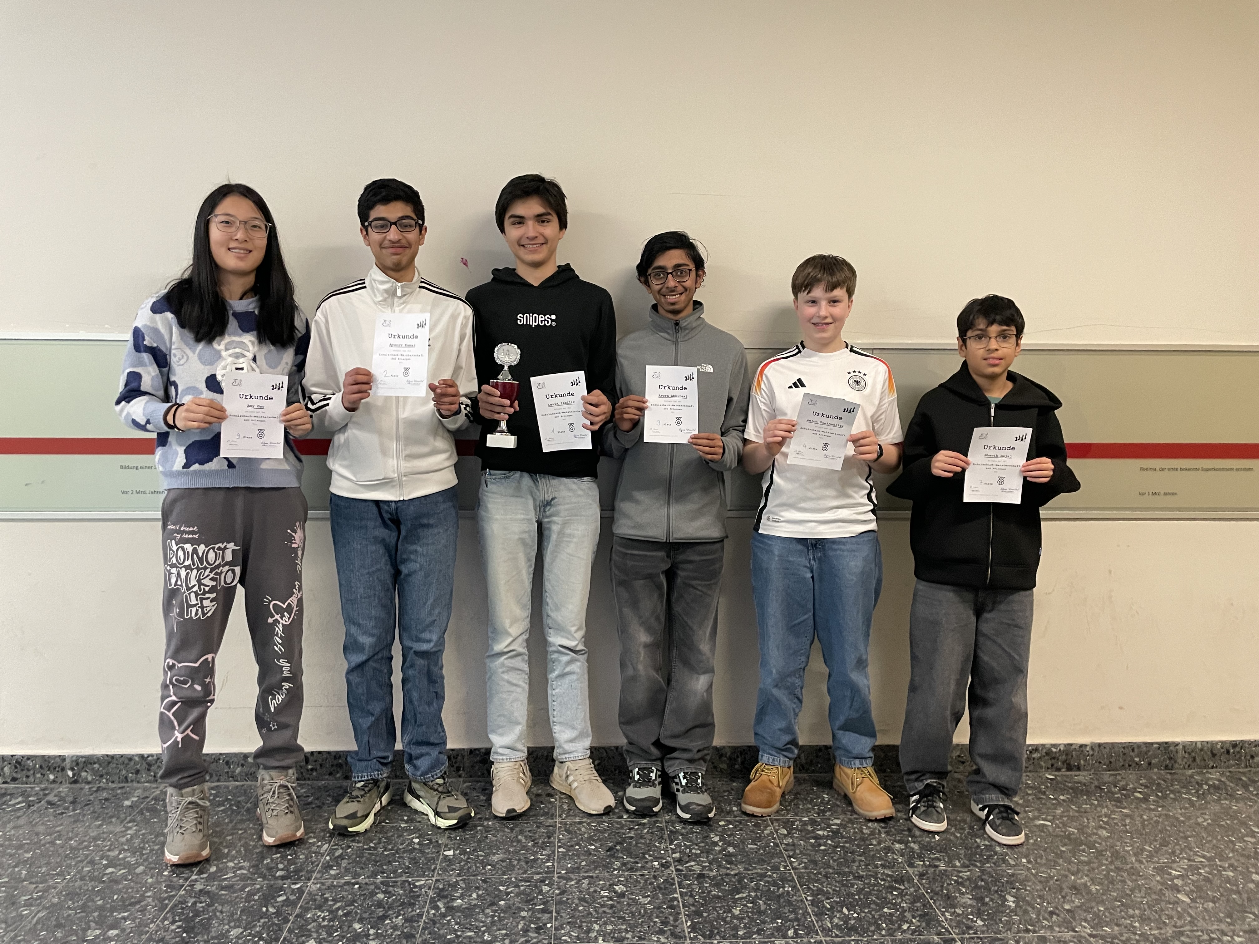 Schulschachmeisterschaft 2026 am ASG