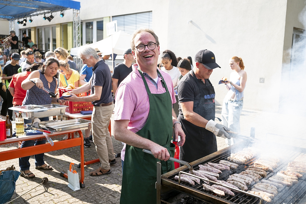 Sommerfest und Sonnenschein