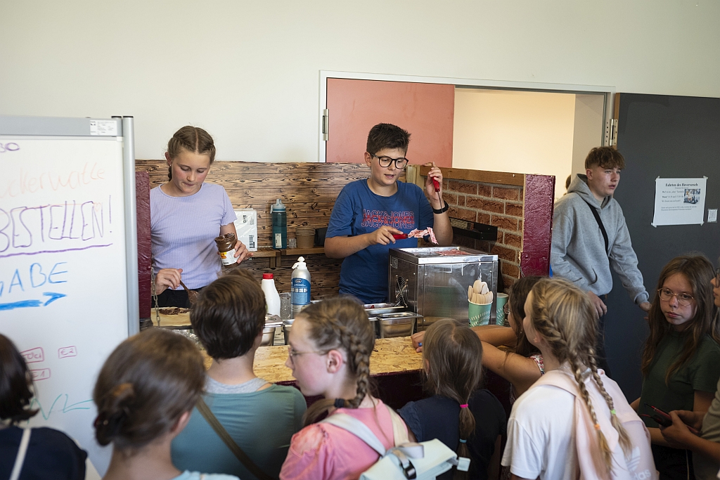 Sommerfest und Sonnenschein