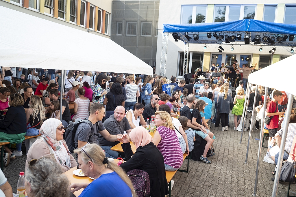 Sommerfest und Sonnenschein