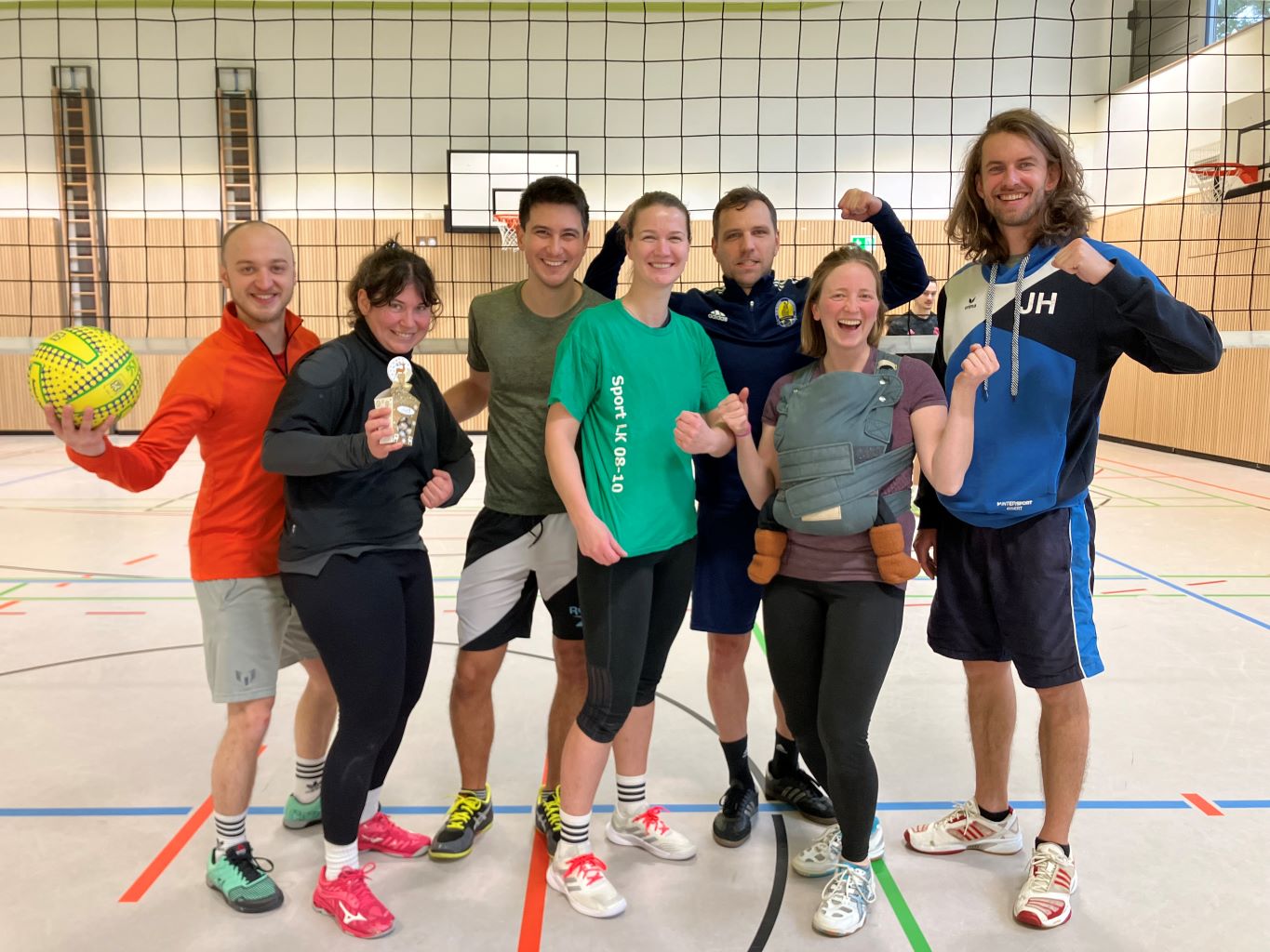 Sportliches Ehemaligen-Treffen