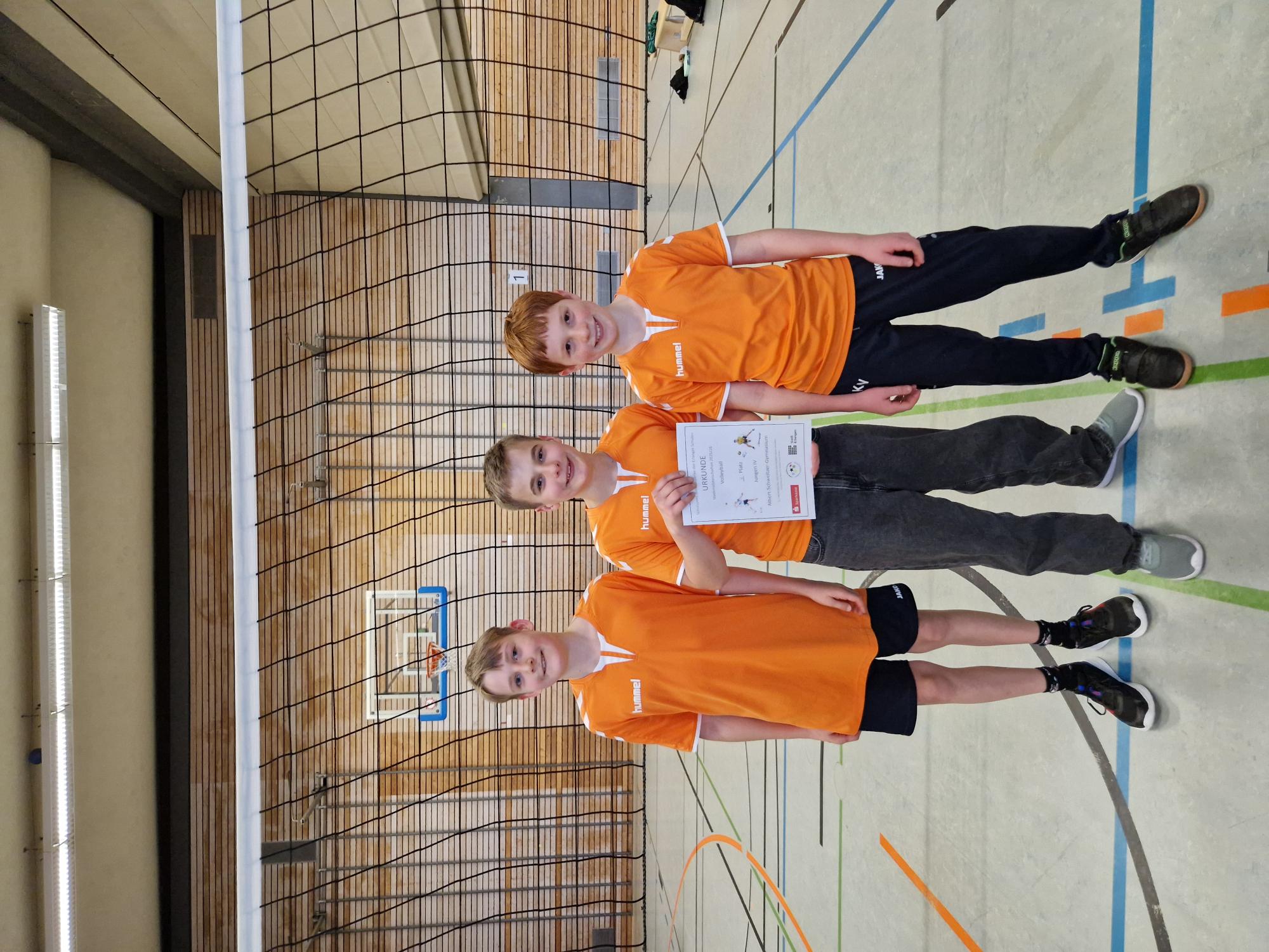 Stadtmeisterschaft Volleyball M&auml;dchen IV und Jungen IV