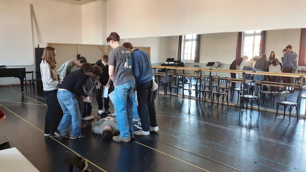 W-Seminar zu Gast im Staatstheater