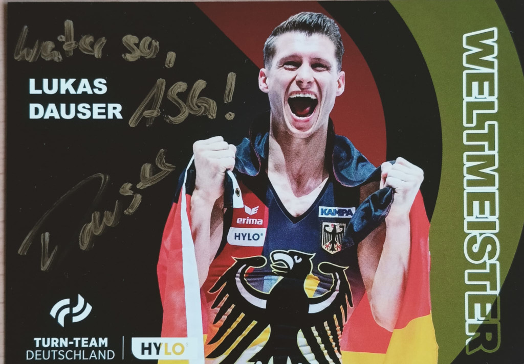 Weltmeister auf Stippvisite